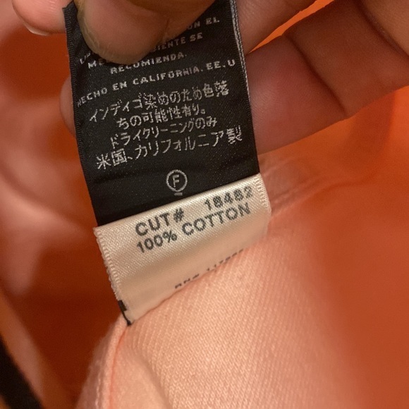 J Brand X Simone Rocha Pink Ruffle Sleeve Button Down Denim Vest Size S/M RARE‎ - Picture 11 of 13